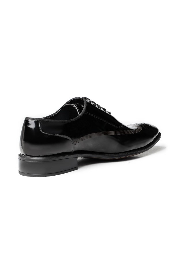Ducavelli Stylish Genuine Leather Men's Classic Shoes Patent Leather