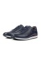 Ducavelli Fagola Genuine Leather Men's Casual Shoes Blue