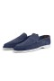 Ducavelli Facile Suede Genuine Leather Men's Casual Shoes Loafer Shoes Blue