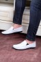 Ducavelli Artsy Genuine Leather Casual Shoes White
