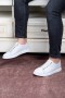 Ducavelli Verano Genuine Leather Men's Casual Shoes Summer Sports Shoes White