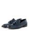 Ducavelli Quaste Genuine Leather Men's Classic Shoes, Loafer Classic Shoes Blue