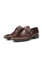 Ducavelli Sharp Genuine Leather Men's Classic Shoes Brown