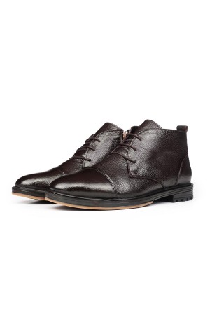 Ducavelli Birmingha Genuine leather Boots Brown