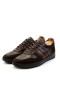 Ducavelli Line Mix Nubuck-Genuine Leather Men's Casual Shoes Brown